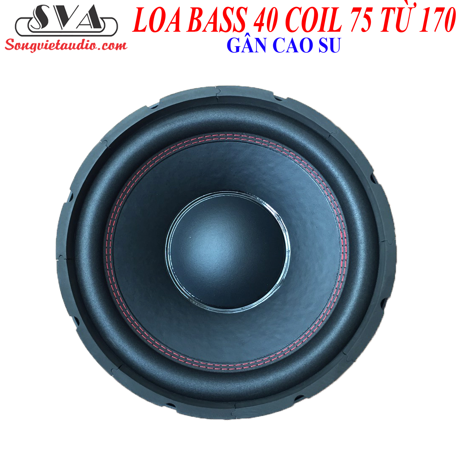 BASS 40 COIL 75 TỪ 170 CHUYÊN SUB - GÂN CAO SU