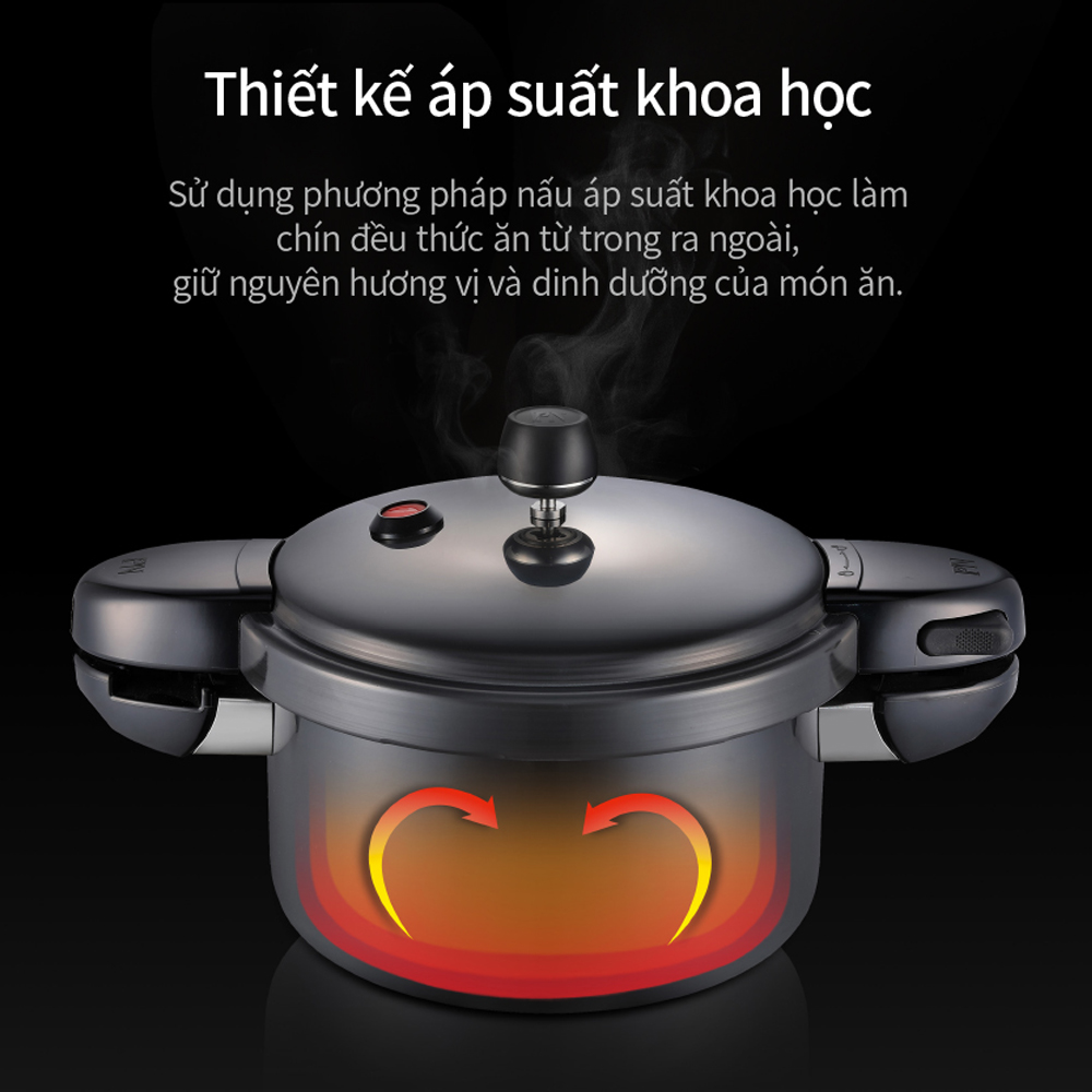 Nồi áp suất nhôm Poongnyun BMPC-06 - Hàng Chính hãng