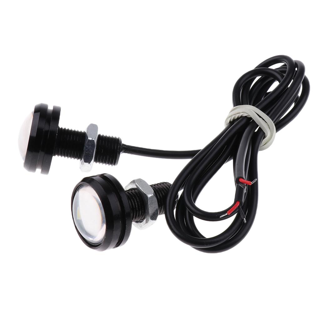 Pair Eagle Eye 3030 3LED Car DRL Daytime Running Light Signal Lamps