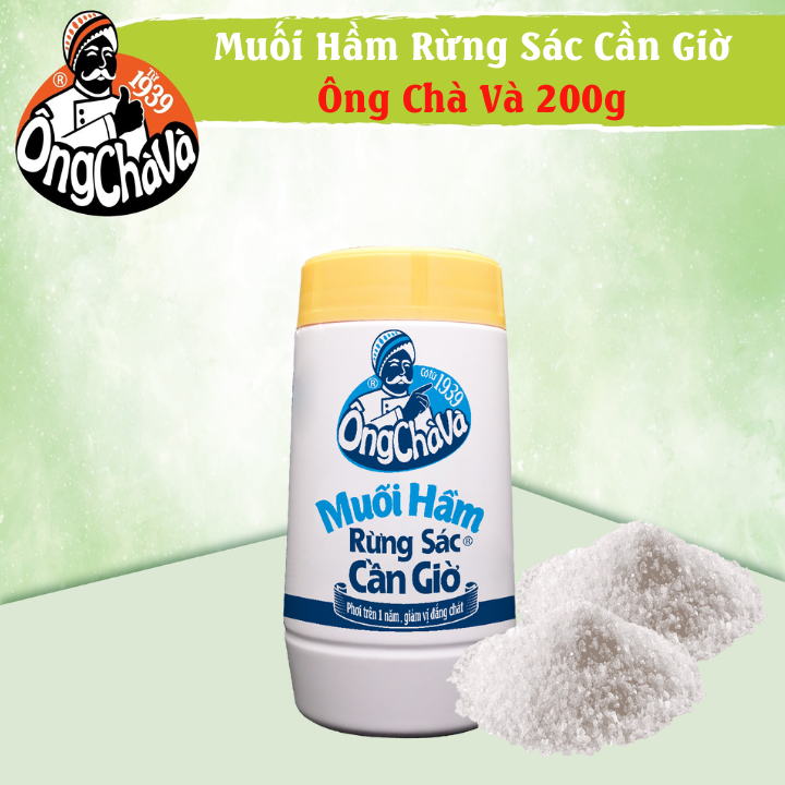 Muối Hầm Rừng Sác Cần Giờ Ông Chà Và 200g