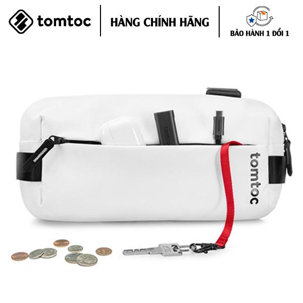 TÚI ĐEO CHÉO TOMTOC  LIGHTWEIGHT CODURA SLING BAG Lưu trữ đa chức năng - HÀNG CHÍNH HÃNG