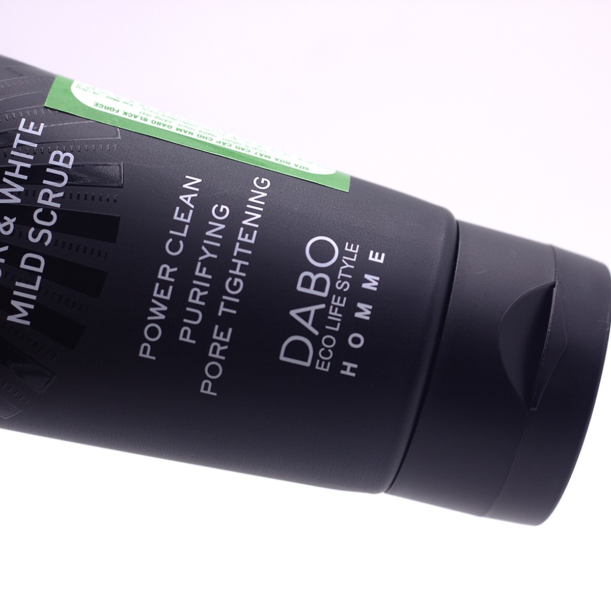 Sữa Rửa Mặt Nam Ngăn Ngừa Mụn Sạch Nhờn Trắng Da Hàn Quốc Cao Cấp Dabo Black Force – Hàng Chính Hãng