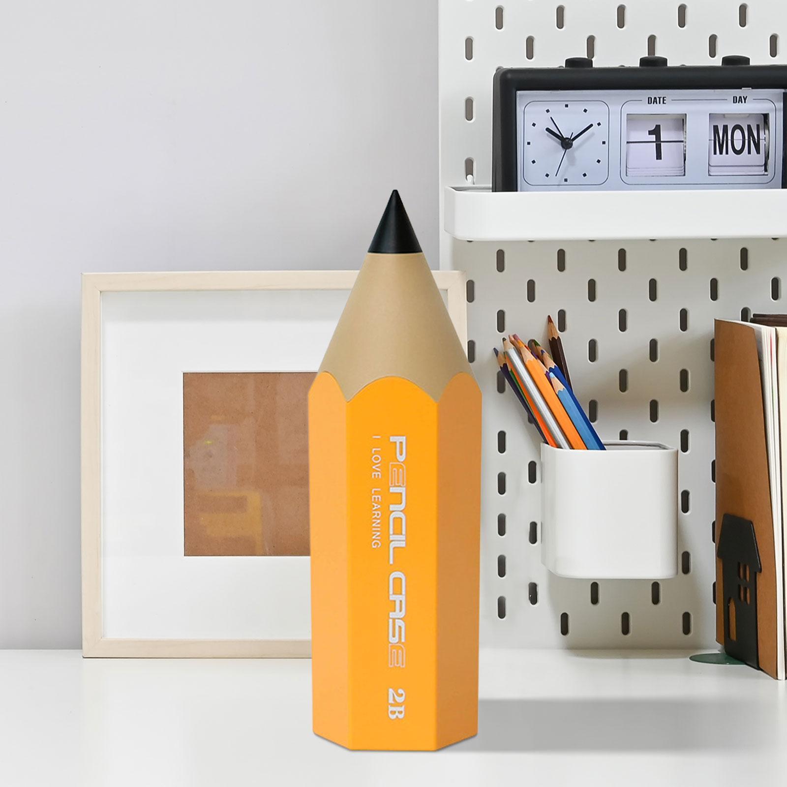 Pencil Shape Pencil Organizer Pencil Holder Cup for Desk for Eyeliner Pencil