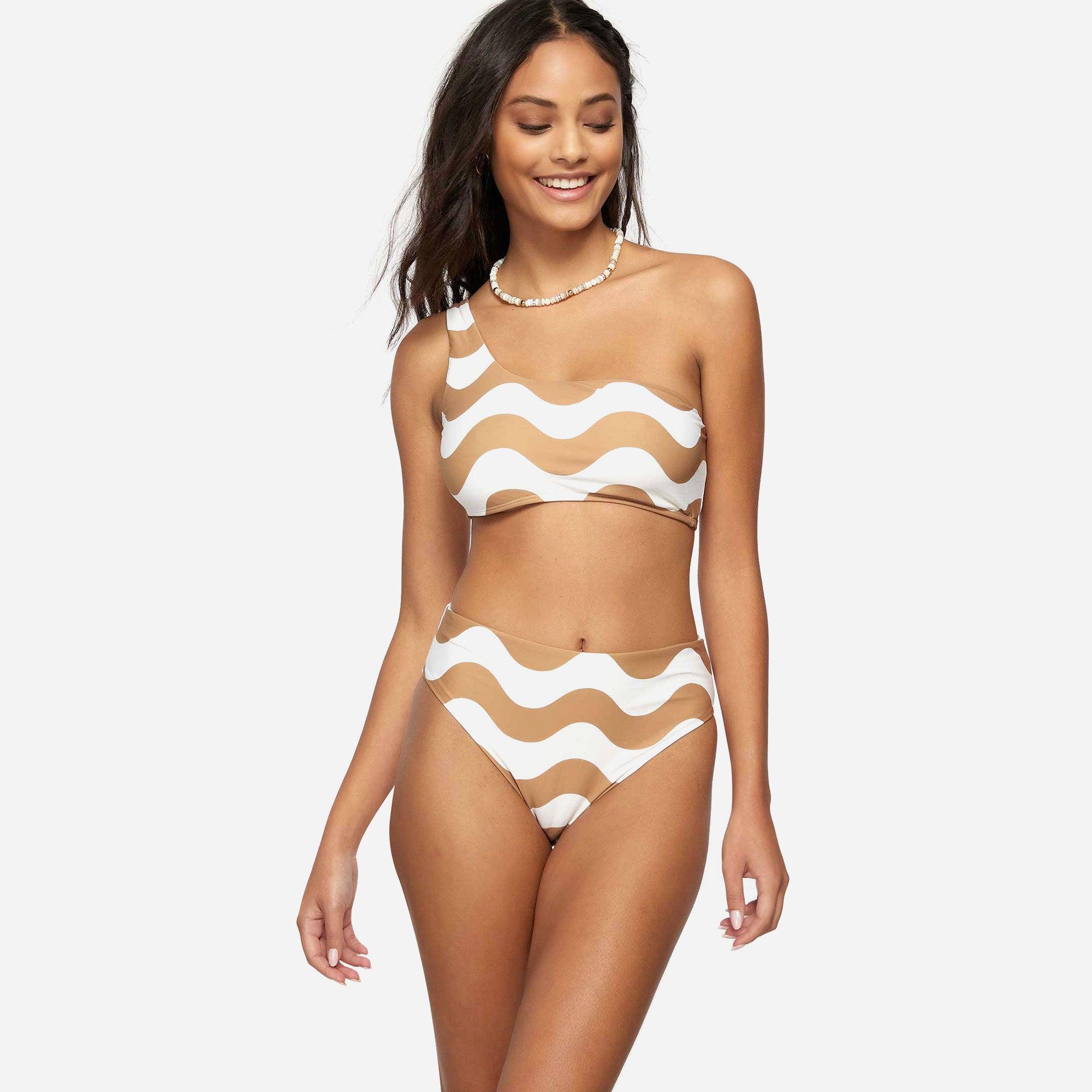 Quần bơi nữ Oneill Wavy Stripe Tulum - HO2474036-CAR