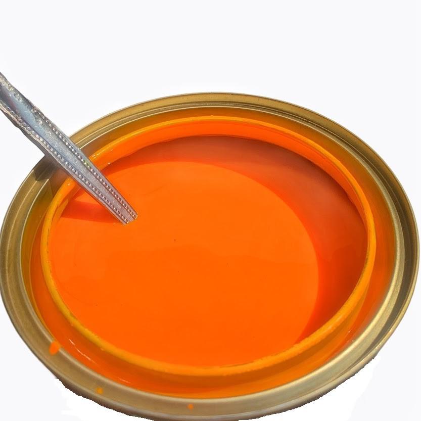 50g Sơn Luminous màu Cam dạ quang dưới đèn UV