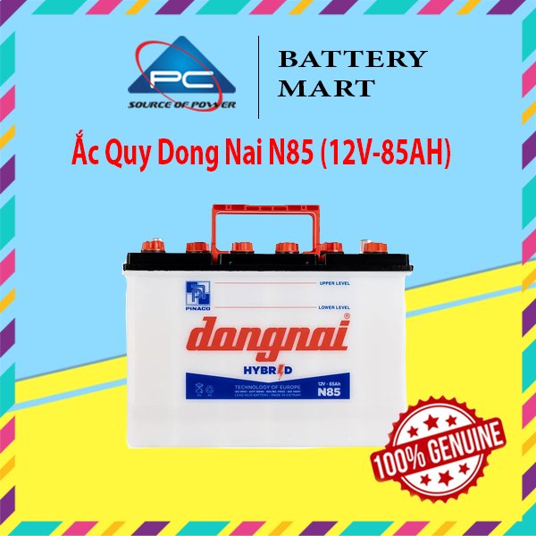 Bình Ắc Quy 12V-85AH, Ắc Quy Dong Nai N85