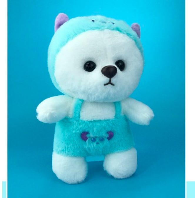 Thú nhồi bông Lena cosplay quái vật - Size 25cm - Quà tặng gấu bông teddy lena đáng yếu lông mịn
