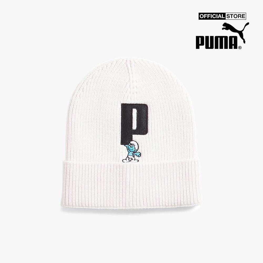 PUMA - Nón len unisex Puma x The Smurfs Beanie 024928-0