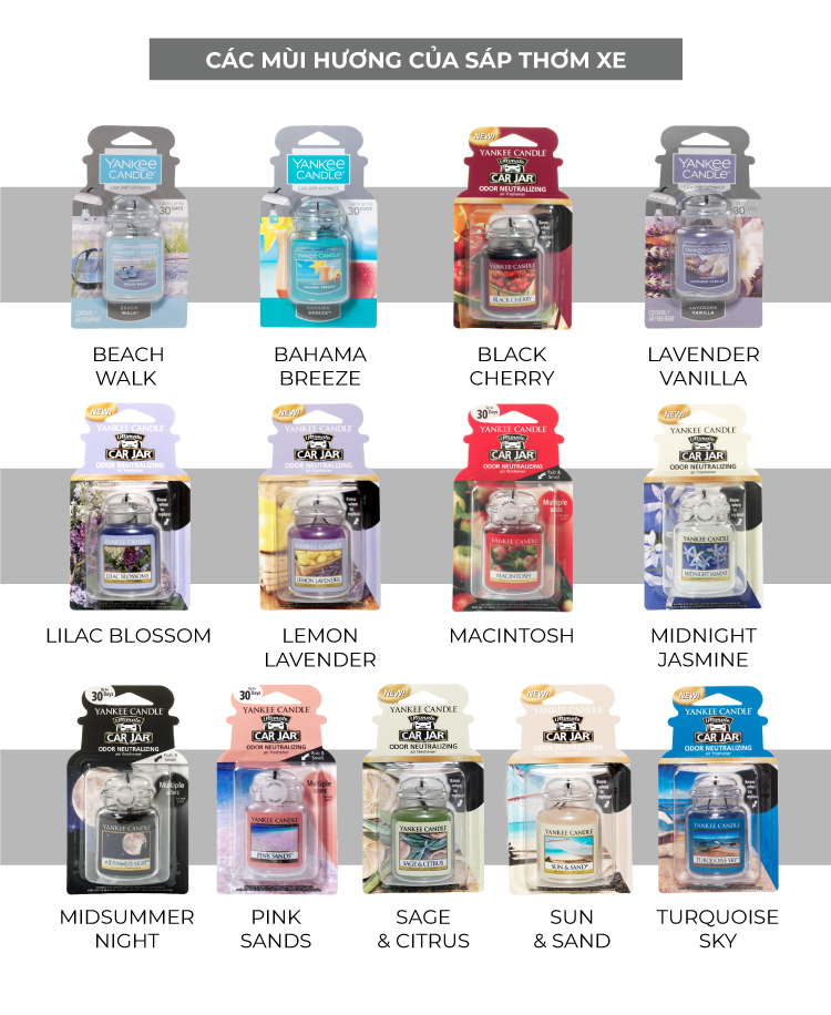 Sáp thơm xe Yankee Candle - Home Sweet Home