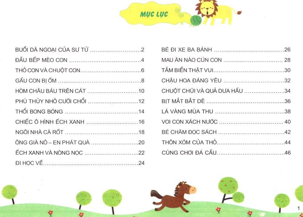 Màu Vàng Cam- Bé tập tô màu