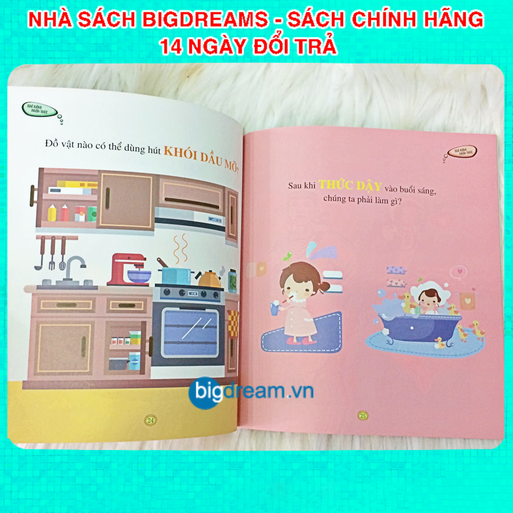 Mẹ Hỏi Con Trả Lời - Khả Năng Nhận Thức - Cuốn Sách Vỡ Lòng Đầu Tiên Của Tớ Truyện kể cho bé trước giờ đi ngủ 0-3 tuổi