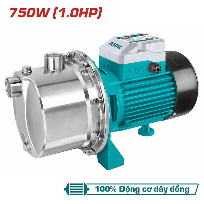 MÁY BƠM NƯỚC 750W TOTAL TWPS375062 - HÀNG CHÍNH HÃNG