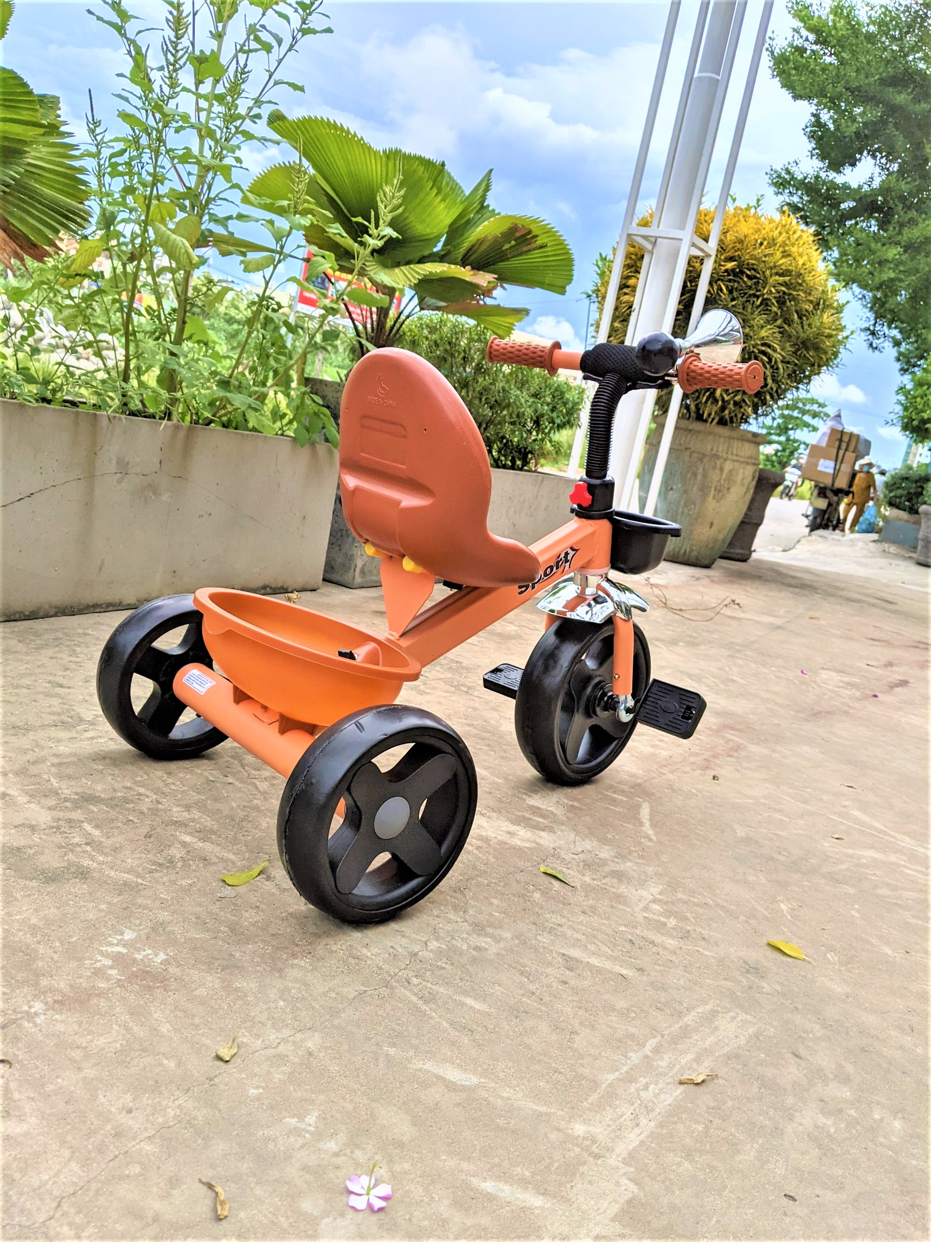 Xe ba bánh cho trẻ Broller BABY PLAZA XD3-902