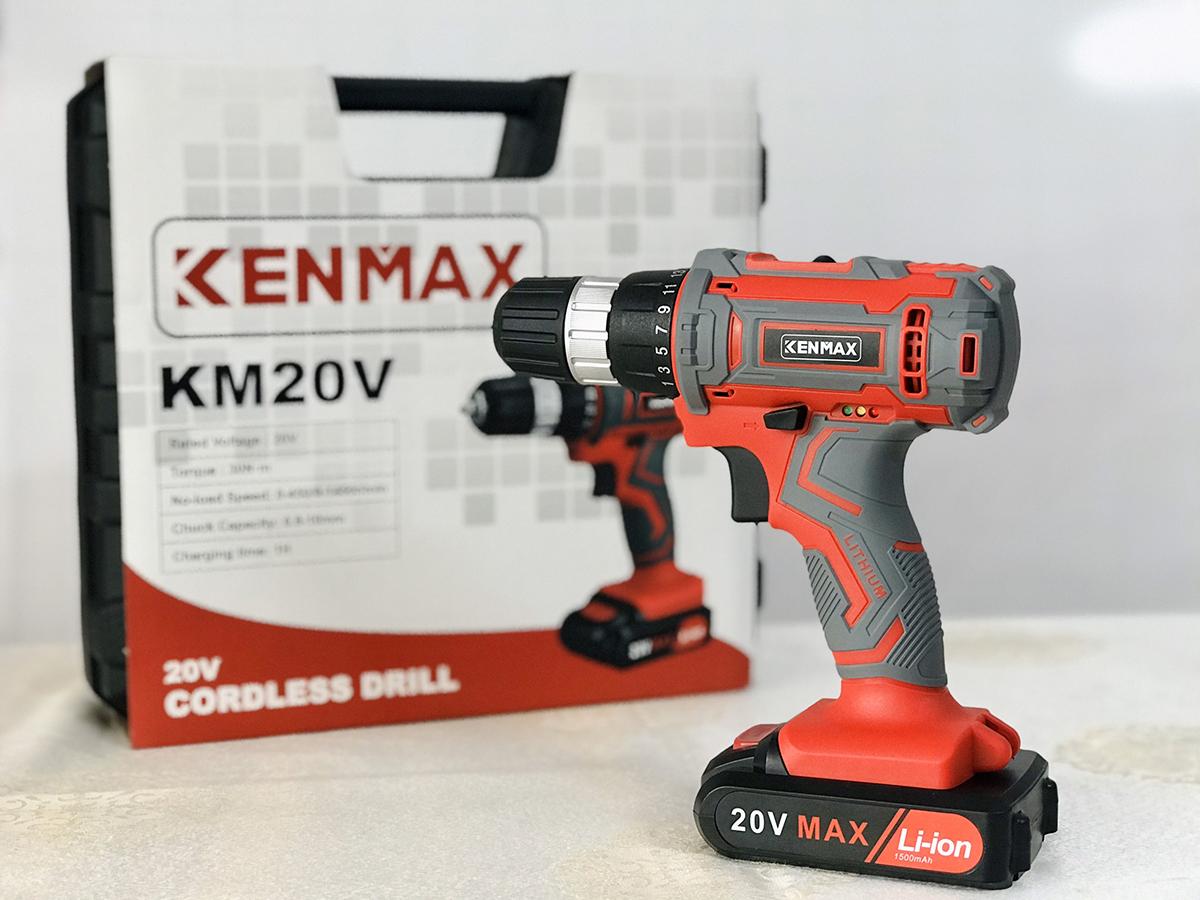MÁY KHOAN PIN 20V KENMAX KM20V- HÀNG CHÍNH HÃNG
