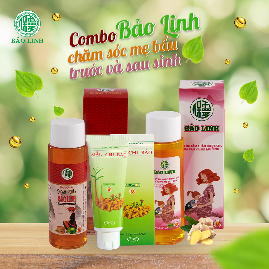[MẪU MỚI] COMBO BẢO LINH CHĂM SÓC MẸ BẦU TRƯỚC VÀ SAU SINH - HÀNG  CHÍNH HÃNG