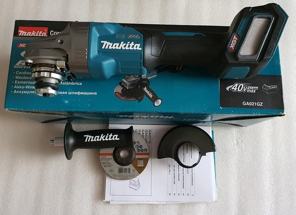 MÁY MÀI GÓC DÙNG PIN 40V 100MM MAKITA GA021GZ - HÀNG CHÍNH HÃNG