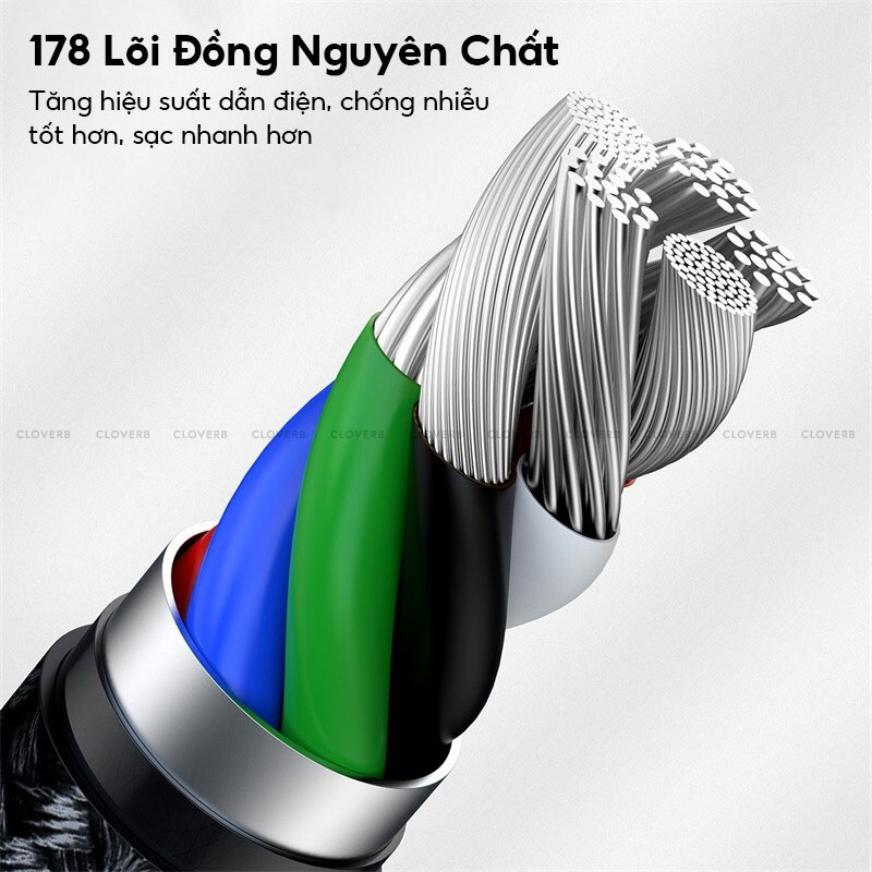 Dây Sạc Nhanh 20w Baseus Cafule Series Metal Data Cable Type-c To Ip Cho iPhone | Hàng Chính Hãng