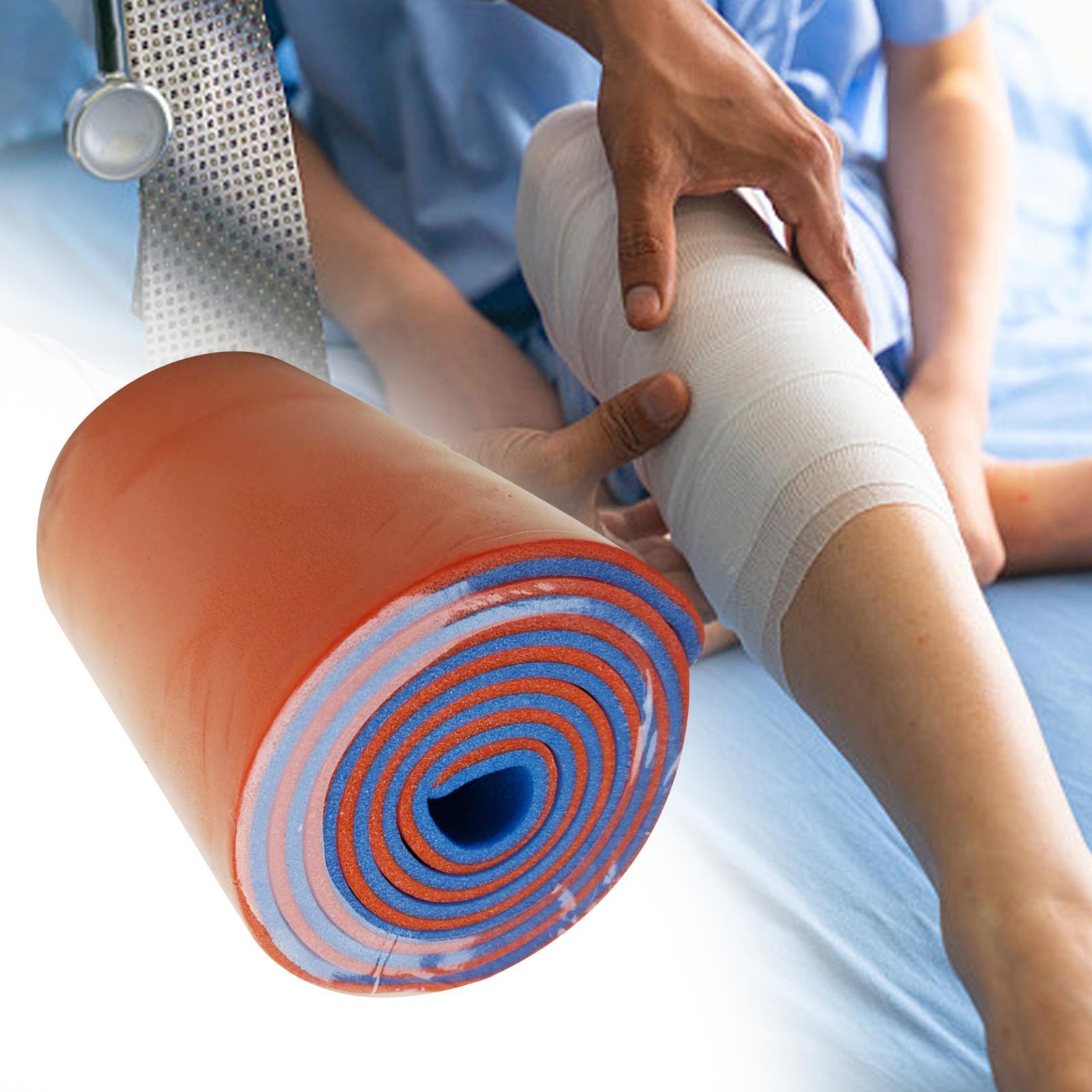 Reusable First Aid Splint Protection Survival Splint Moldable Aluminum Splint for Leg Arm Joint Fingers