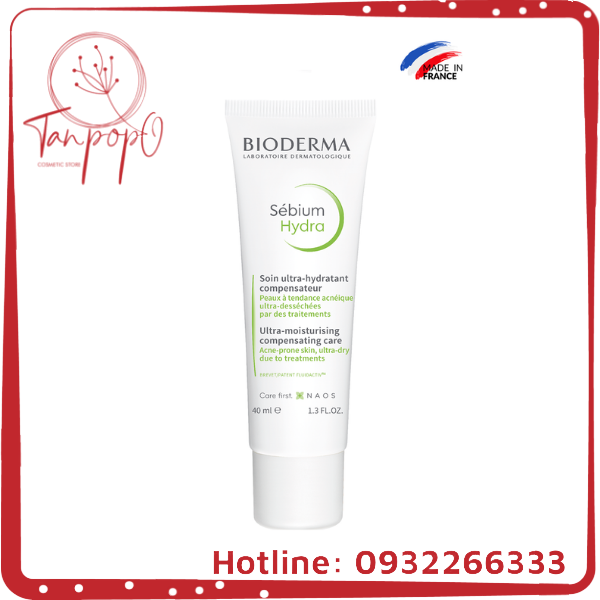 Kem Dưỡng  Ẩm, Phục Hồi Da Bioderma Sebium Hydra