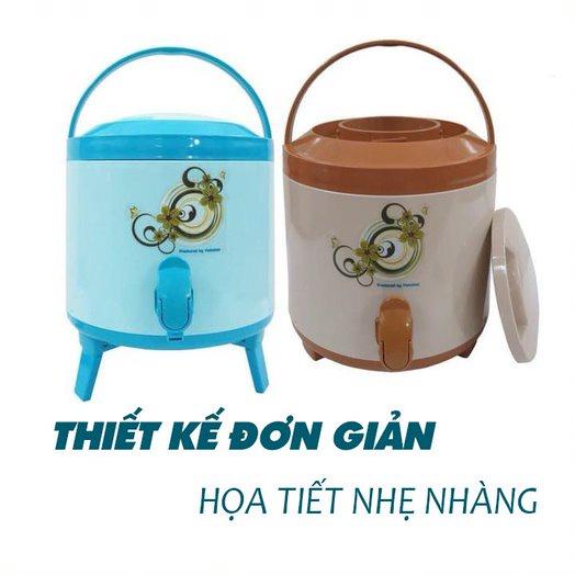 Bình đựng nước giữ nhiệt có vòi Việt Nhật - Bình nước giữ nhiệt có quai xách dung tích 6L/8L/10L