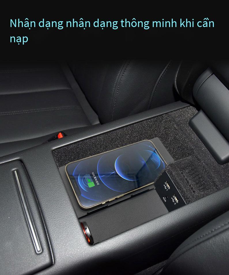 Đảm bảo chất lượng phù hợp cho xe ô tô Audi A6S6RS6A7S7RS7 xe ô tô đặc biệt ô tô đặc biệt sửa đổi bộ sạc không dây điện thoại di động