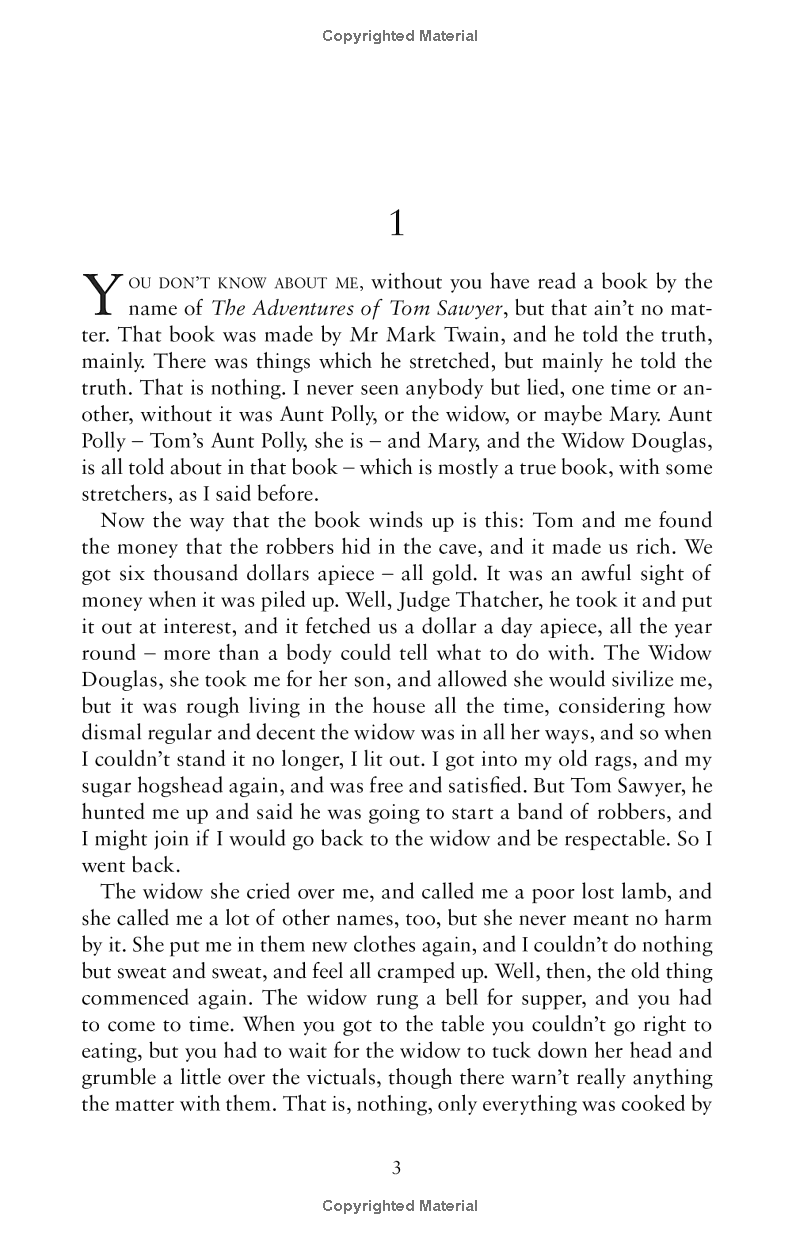 Sách ngoại văn: The Adventures Of Huckleberry Finn