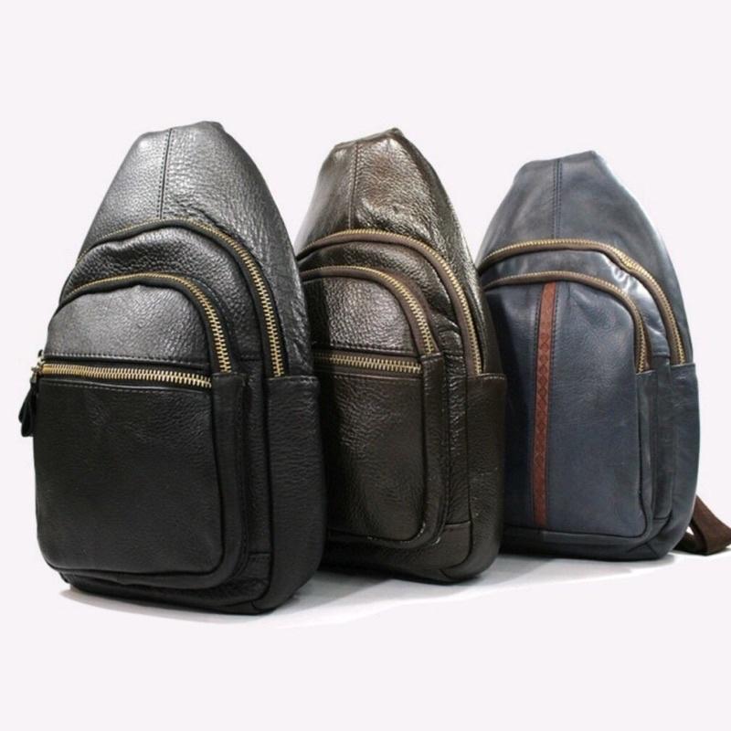 Túi đeo chéo da bò thật CB03-1,Túi Bao tử da xịn 100% leather BH-36TH hàng chất da đẹp siêu bền/làm quà tặng sang trọng