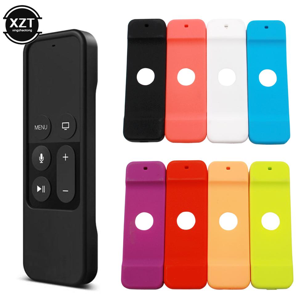 Bộ điều khiển từ xa Bảo vệ Vỏ bảo vệ cho Apple TV4 Vỏ bảo vệ silicon mềm Bụi không thấm nước chống sốc chống sốc chống mờ