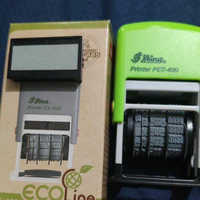Combo dấu Shiny PTE-400 đóng bao bì ( Dấu CD + lọ mực chuyên dùng)