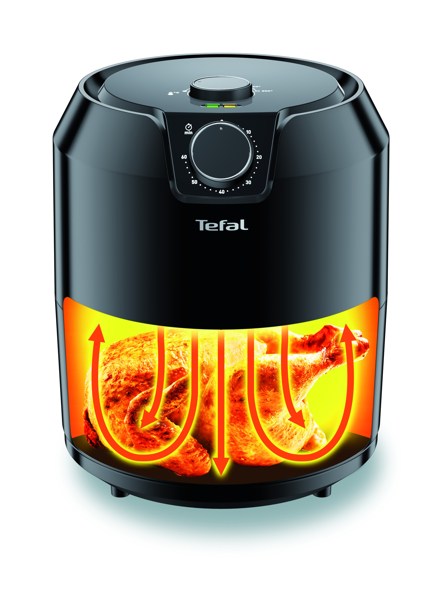 Nồi chiên không dầu cơ Tefal EY201815 giỏ chiên 4.2L/1.2kg - Hàng chính hãng