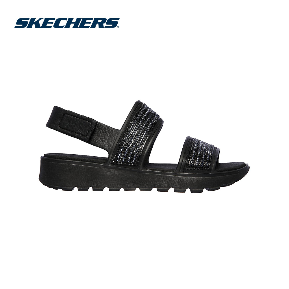 Skechers Nữ Xăng Đan Foamies Footsteps - 111099-BBK