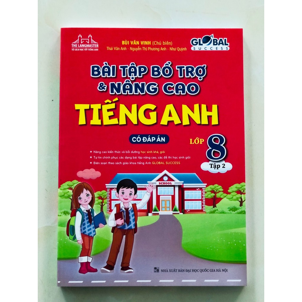 Sách - GLOBAL SUCCESS - Bài tập bổ trợ và nâng cao tiếng anh lớp 8 tập 2