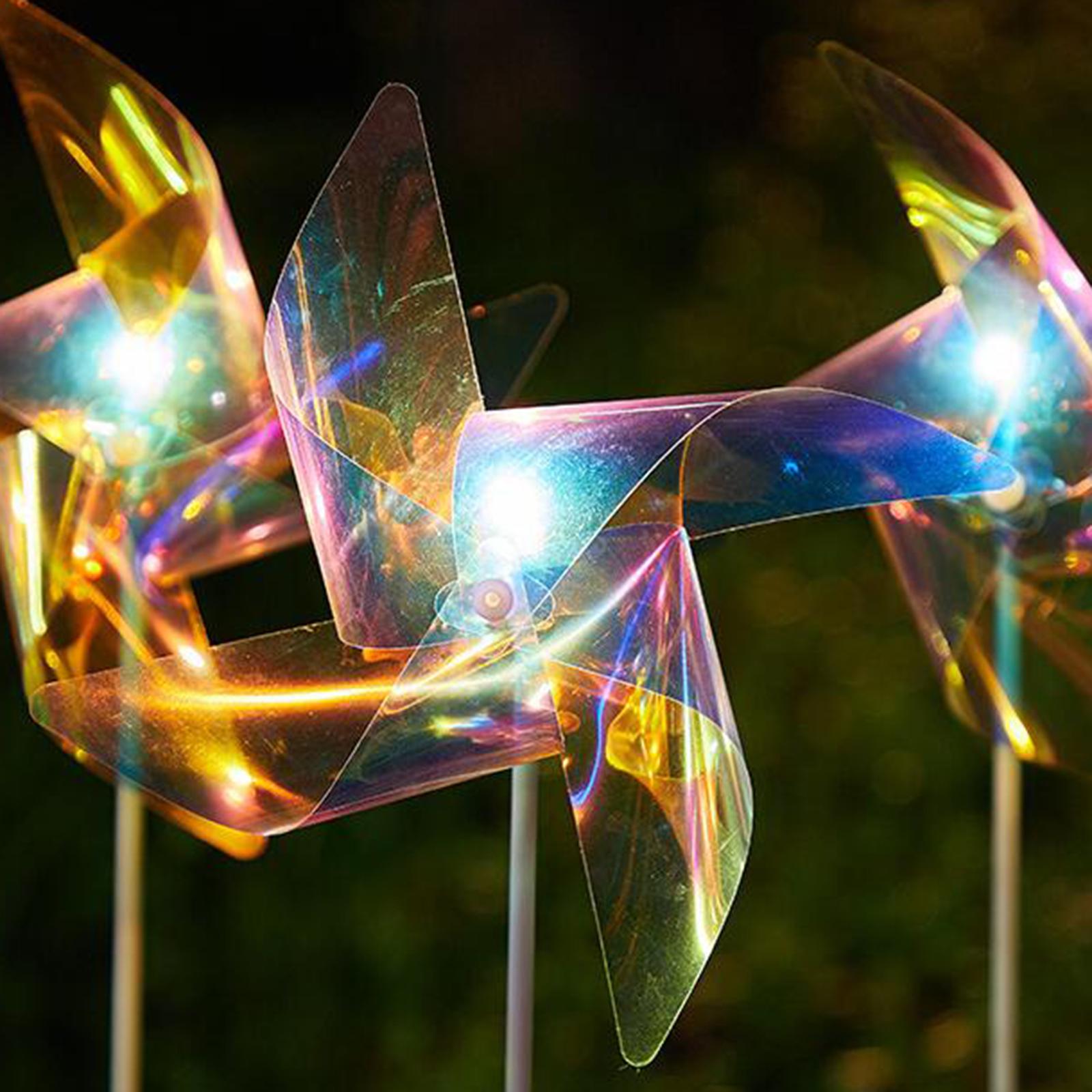 Outdoor Garden Lights, LED Windmill Decoration Lights, Waterproof Stake Light for Yard, Lawn, Walkway Decor