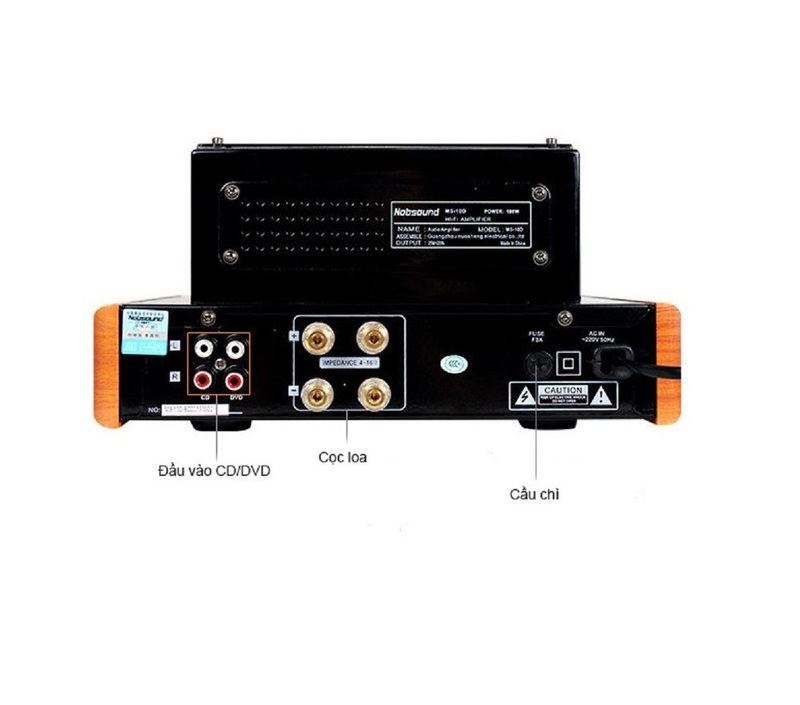 Amplifier Đèn Mini Nobsound MS-10D Cao Cấp - Hàng Nhập Khẩu