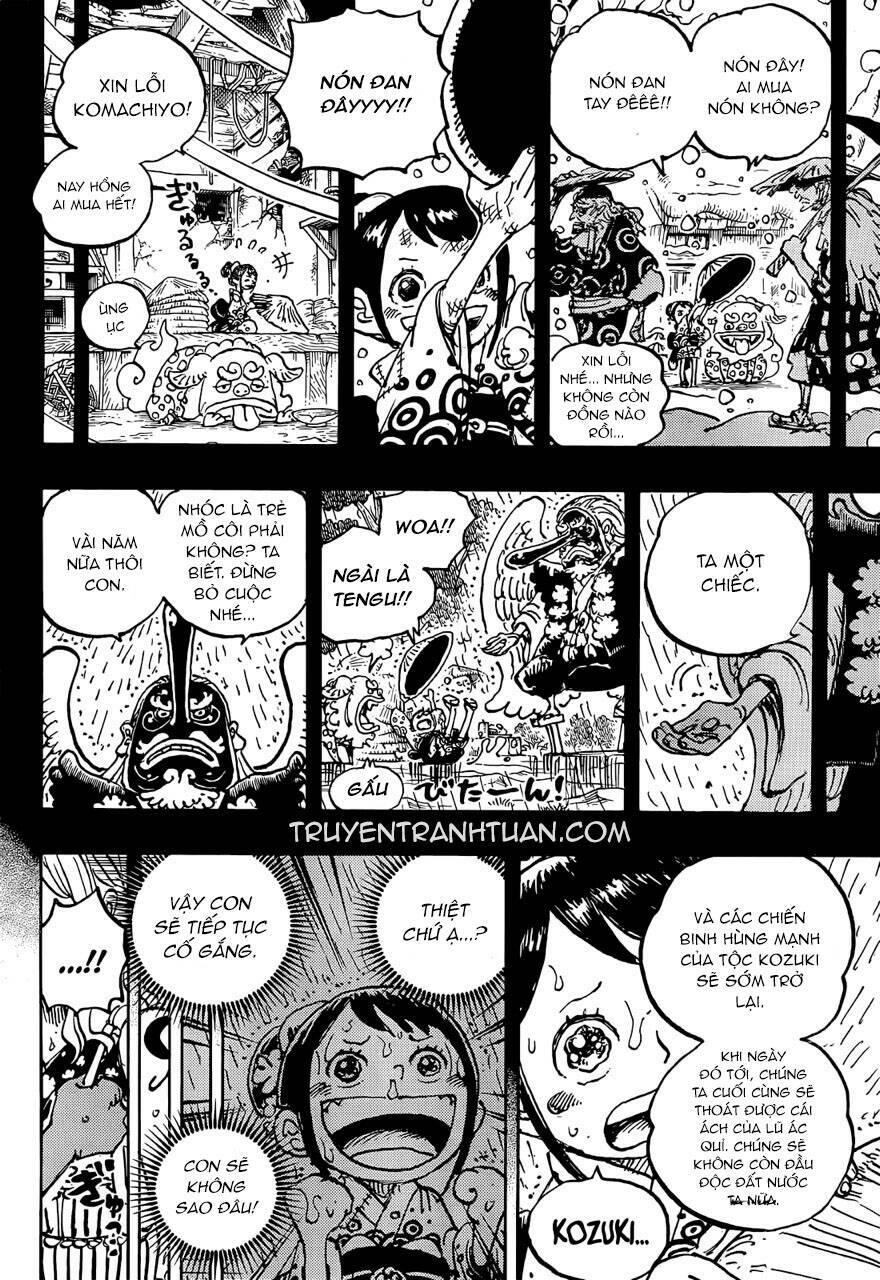 đảo hải tặc - one piece chapter 1051 10