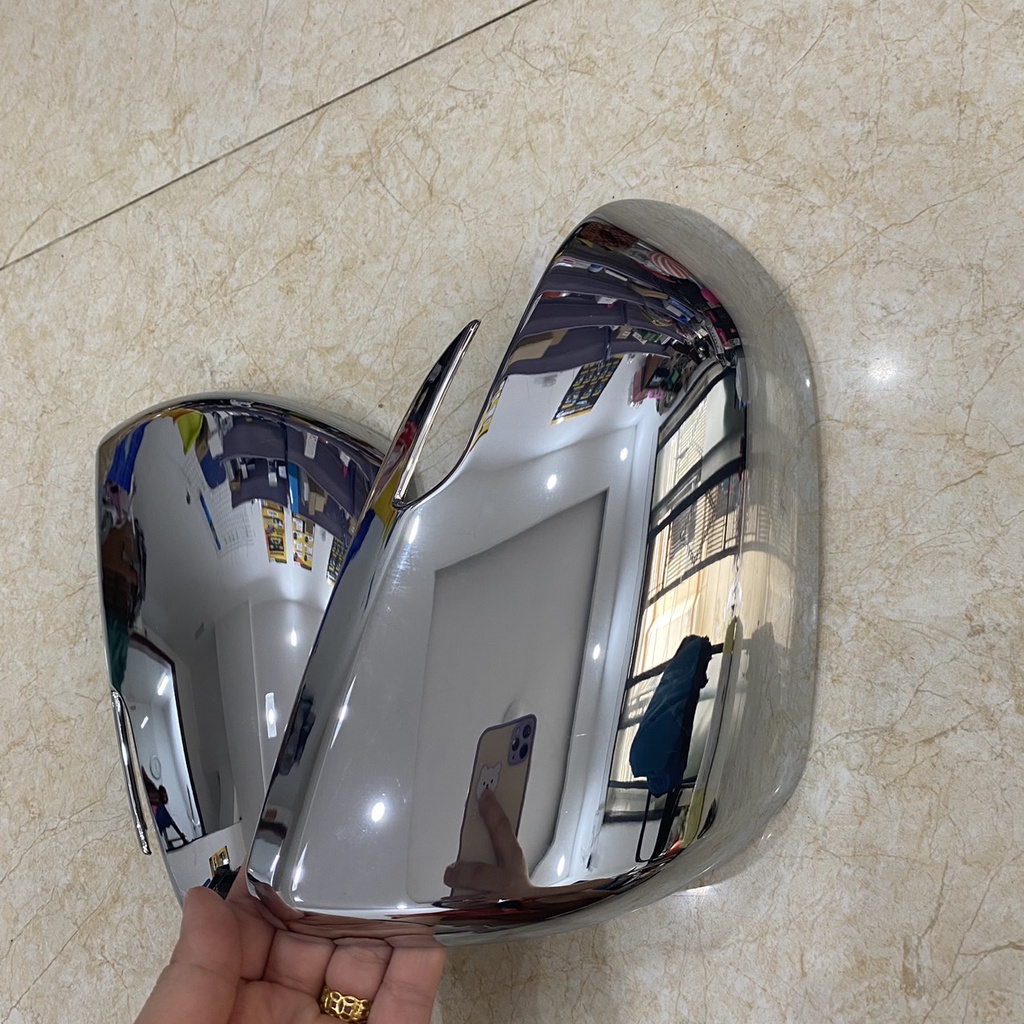 Ốp gương chiếu hậu xe Kia Sonet 2021-2023, xi mạ crom cao cấp