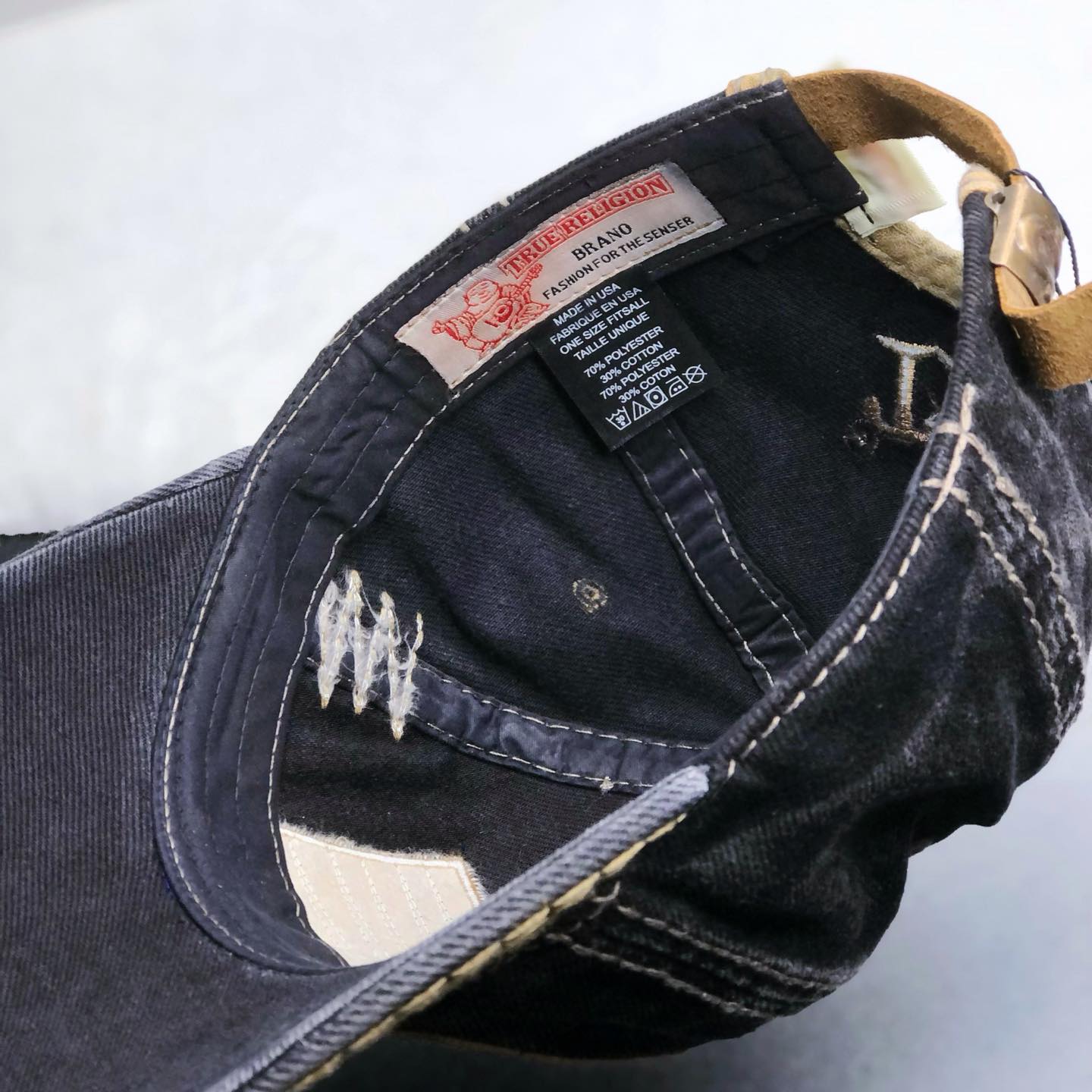 Nón kết, mũ lưỡi trai Ông Địa phối vải jeans form đẹp thời trang đường phố