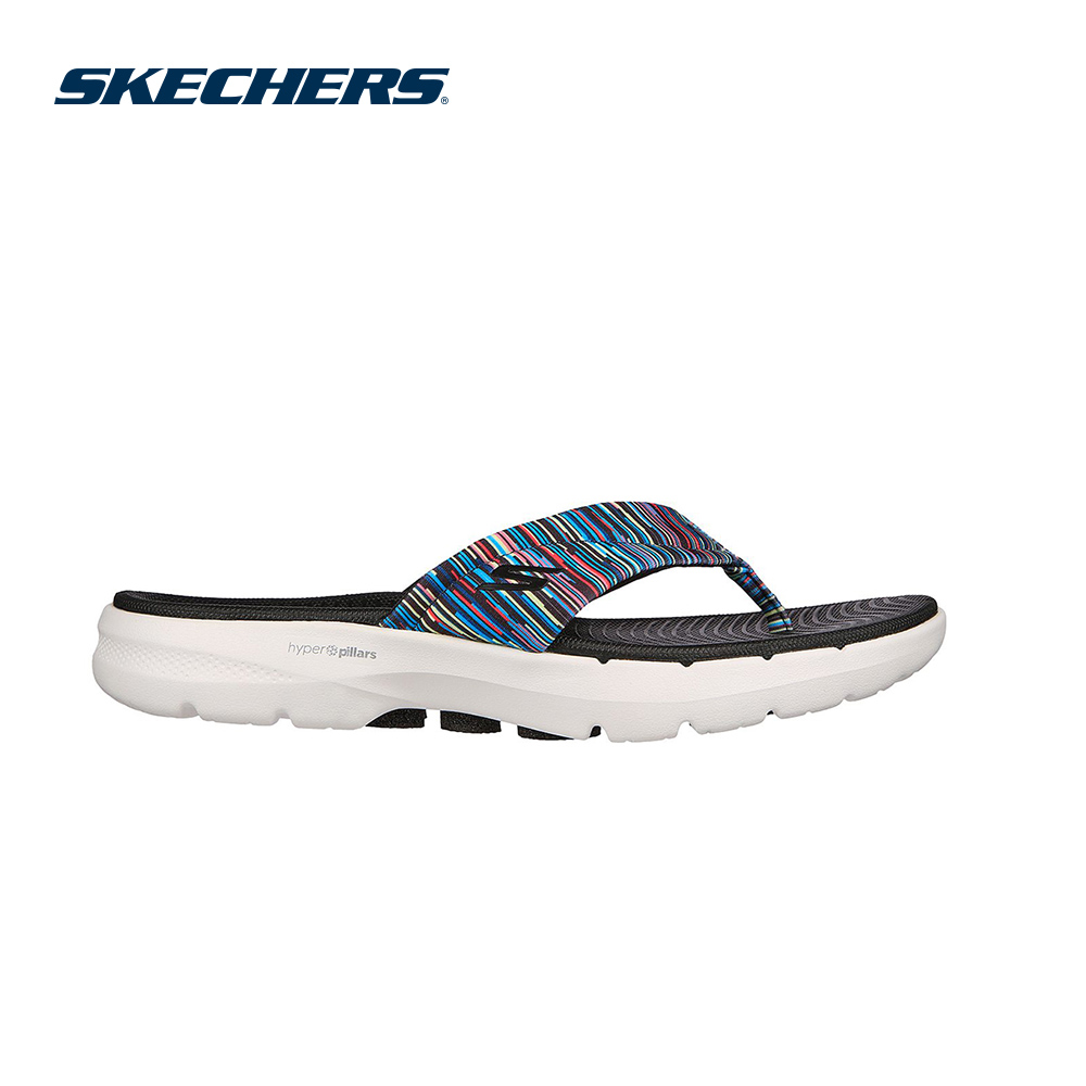 Skechers Nữ Dép Xỏ Ngón Gowalk 6 Sandal - 141000-BKMT