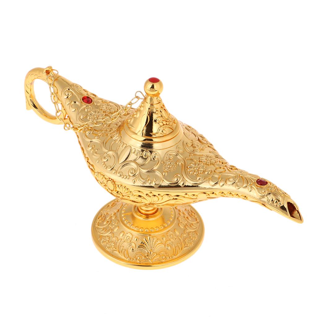 3xVintage Aladdin Genie Light Lamp Tabletop Accent Decorations