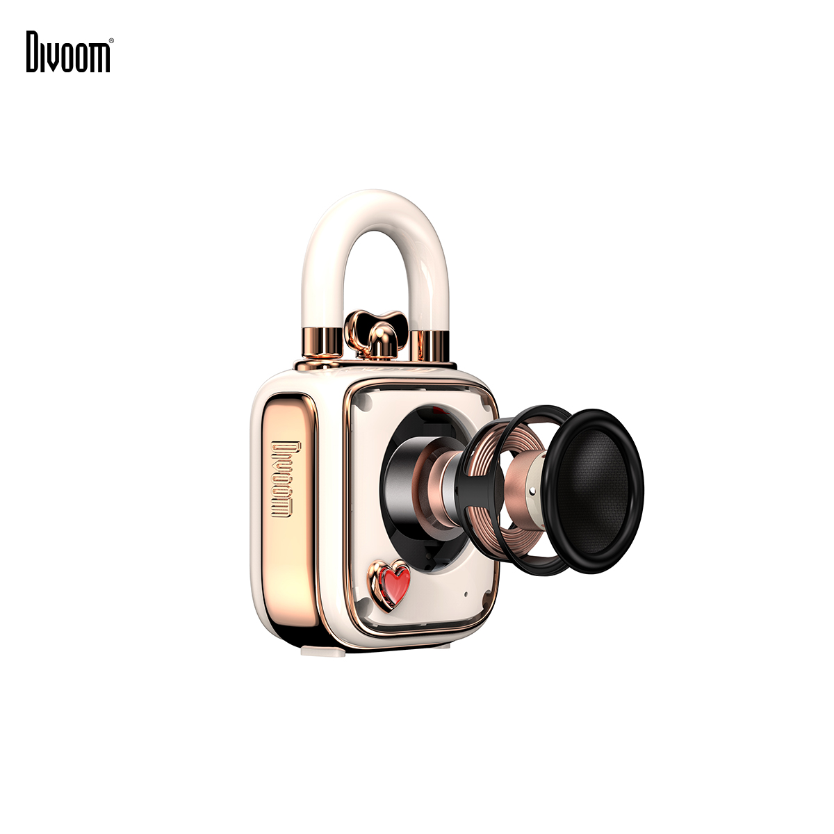 Loa Bluetooth Divoom Lovelock Pink - Hàng chính hãng