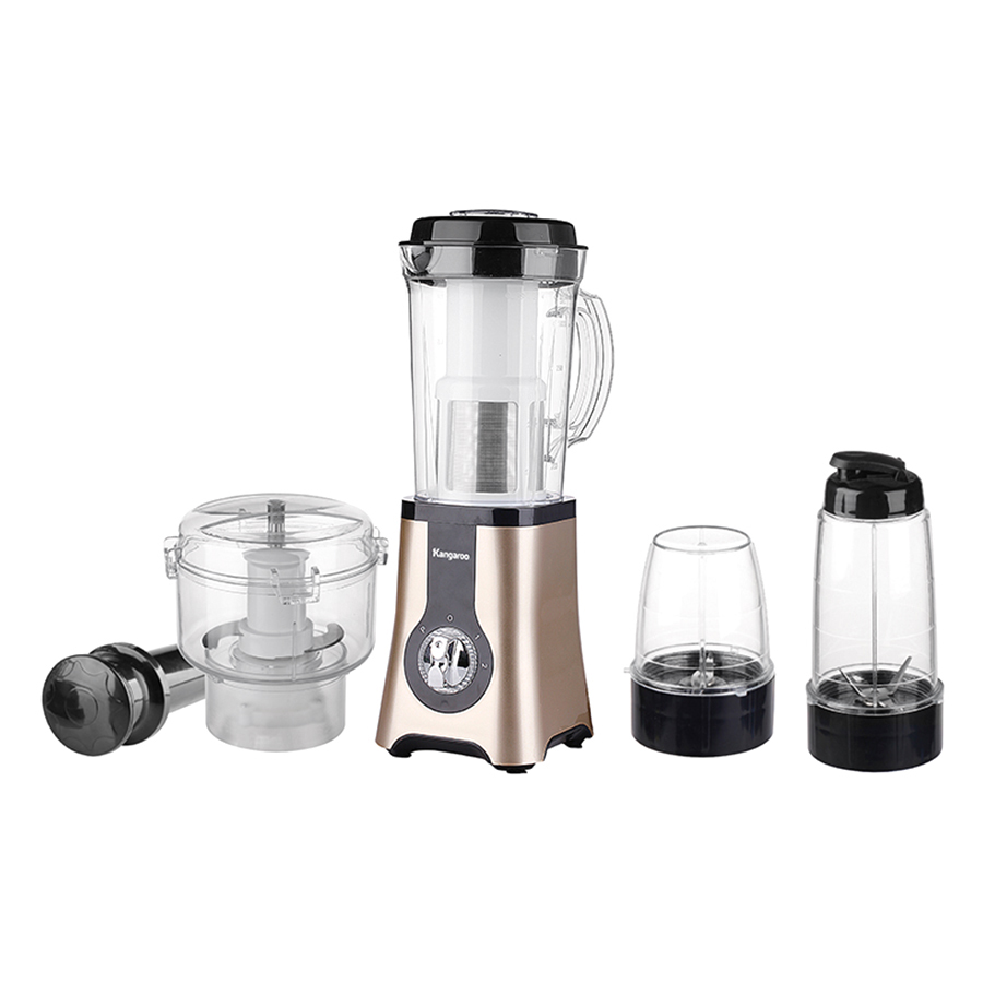 Máy Xay Sinh Tố Đa Năng 4 Cối Kangaroo KG4B3 - Hàng chính hãng