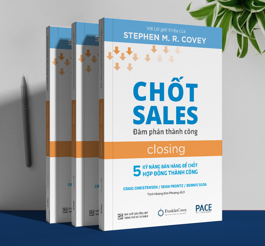 Sách Pace Books - Chốt Sales Đàm Phán Thành Công Closing - Craig Christensen, Sean Frontz, Dennis Susa