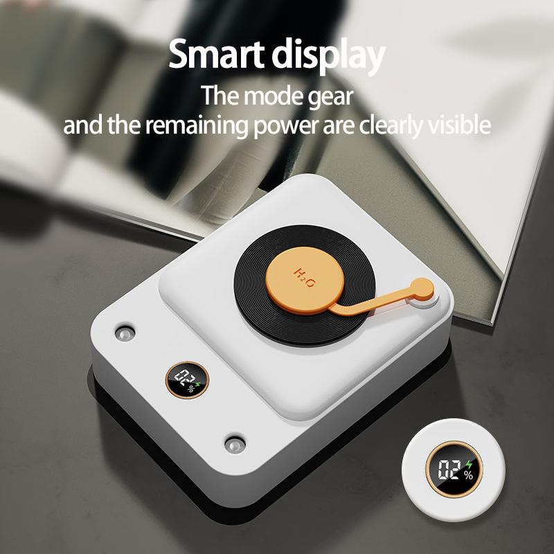 Retro Hát Tự Động Mini Máy Tạo Độ Ẩm Không Khí Tinh Máy Khuếch Tán Tinh Dầu Cho Nhà Xe Hơi USB Phun Sương Tạo Ẩm Hình Ếch Con Phun Sương Tạo Có Đèn LED Đèn Ngủ