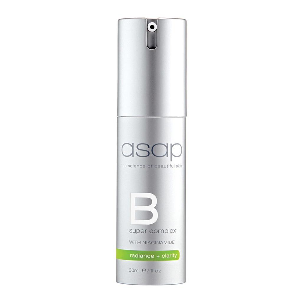 Tinh Chất Dưỡng Trắng Sáng Da Giảm Mụn Asap Super B Complex Serum With Niacinamide Giảm Nếp Nhăn 30ml