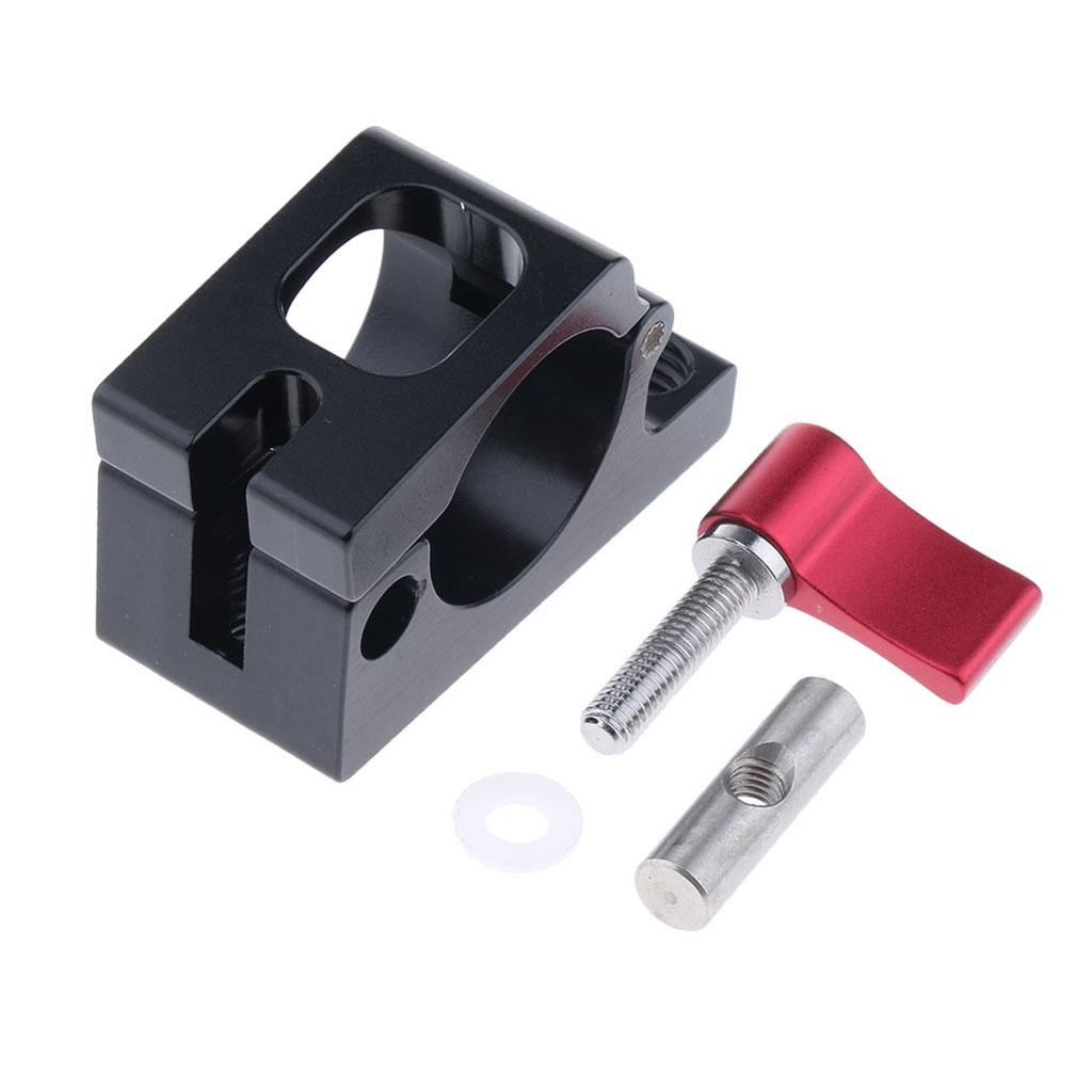 Hilabee 25 Mm Đèn Núi Đứng Giá Đỡ Thanh Giá Đỡ Kẹp Cho DJI Ronin-M Ronin-MX