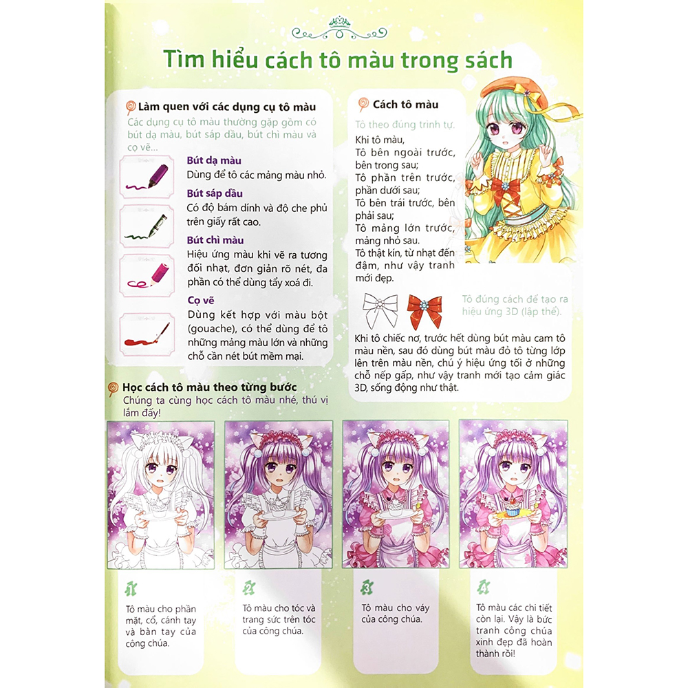 Tô Màu Công Chúa - Công Chúa Dịu Dàng