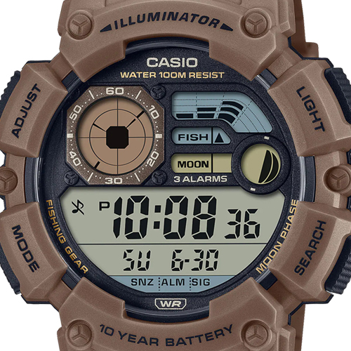 Đồng hồ Casio Nam General Dây Nhựa WS-1500H