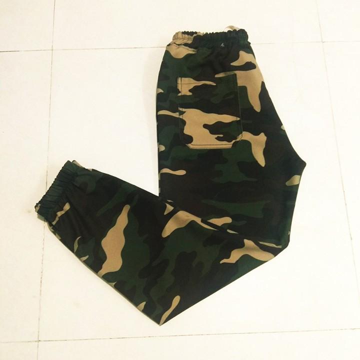 Quần dù Jogger Lính Rằn Ri
