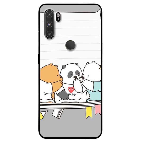 Ốp lưng dành cho Vsmart Active 3 mẫu 3 Chú Gấu 3