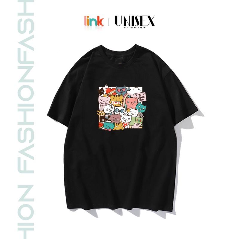 Áo tay lỡ ĐỘI QUÂN CUTE xinh xắn dáng rộng unisex